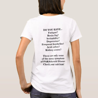 Customizable PARAthyroid Disease Awareness Shirt