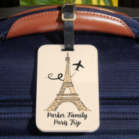 Customizable Paris Trip Chic Eiffel Tower