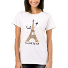 Customizable Paris Trip Chic Eiffel Tower Women's