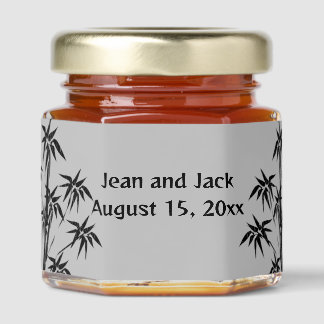 Customizable Party Favors Asian Inspired Honey Jar Favors