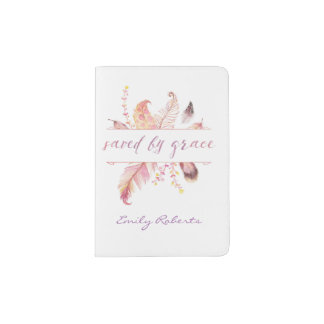 Customizable Passport Cover Saved By Grace