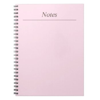 Customizable Pastel Spiral Notebook by ops2014 at Zazzle