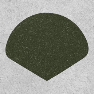Customizable Patch – Moss Green with Noise Texture