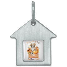 Customizable Paw-fect Autumn Dog Latte