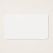 Customizable Paw Prints Border Blank Card (Back)
