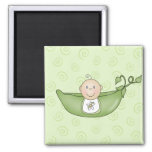 Customizable Pea In A Pod Magnet at Zazzle