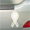 Customizable Pearl Awareness Ribbon
