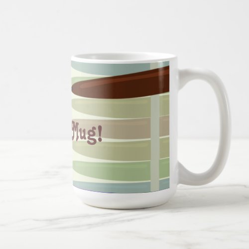 Customizable Pen Illustration Author Theme Coffee Mug