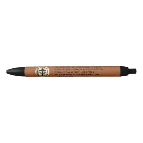 Customizable Pen with Gold Logo for Your Business