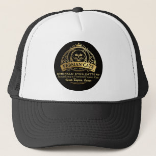 Customizable Persian Cattery Owner Trucker Hat