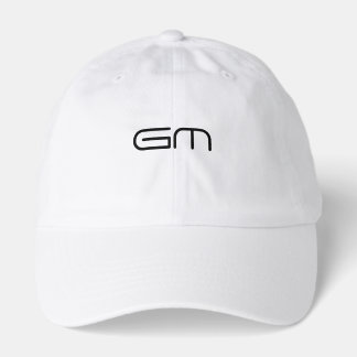 Customizable personal elegant initials hat