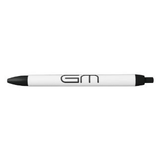 Customizable personal elegant initials pen