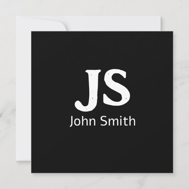 Customizable personal initials (Front)