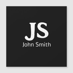 Customizable personal initials