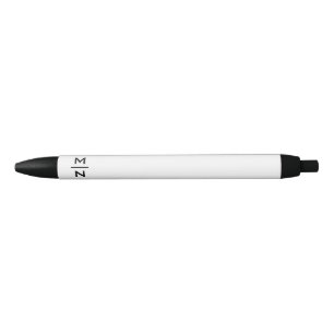 Customizable personal monogram pen