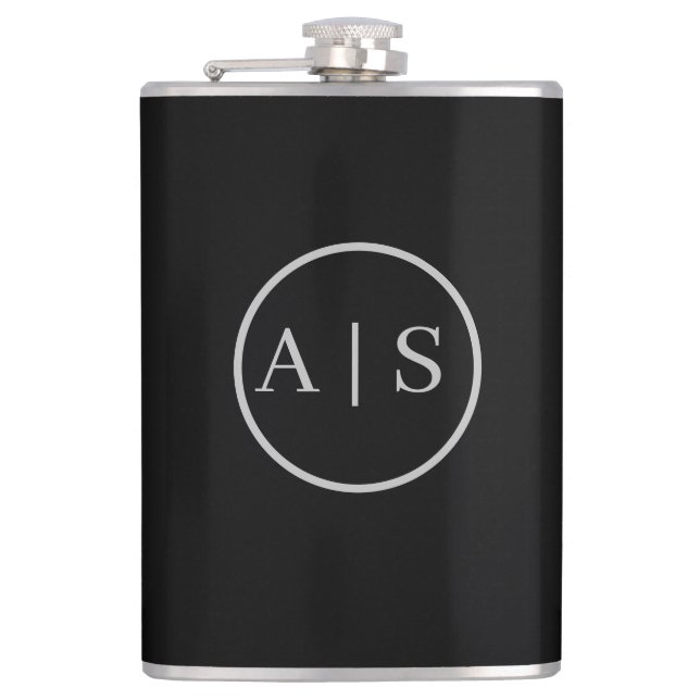 Customizable personal name flask (Front)
