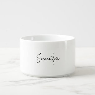 Customizable personal name, Personal name Bowl