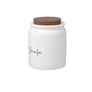 Customizable personal name, Personal name Candy Jar
