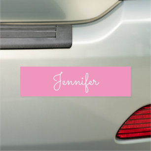 Customizable personal name, Personal name Car Magnet