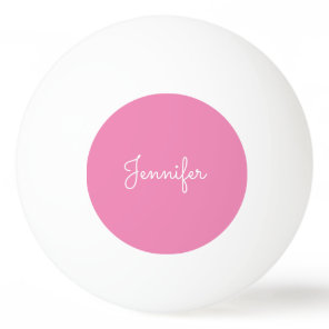 Customizable personal name, Personal name Ping Pong Ball
