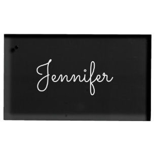Customizable personal name, Personal name Place Card Holder