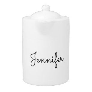 Customizable personal name, Personal name Teapot