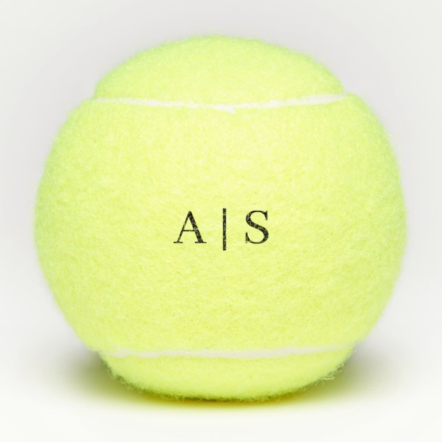 Customizable personal name tennis balls (Front)