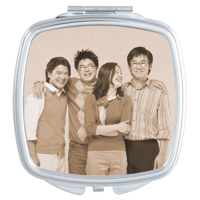 Customizable personal photo compact mirror (Front)