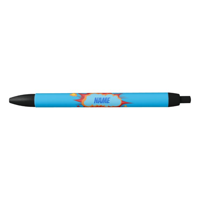 Customizable personalized comic explosion pen (Front)