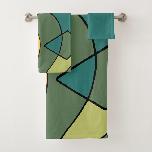 Customizable, Personalized, Custom Gift, Gift Idea Bath Towel Set (Insitu)