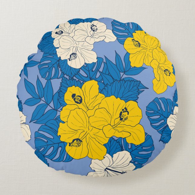 Customizable, Personalized, Custom Gift, Gift Idea Round Pillow (Front)