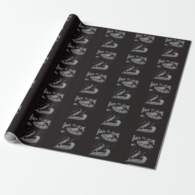 Customizable, Personalized, Custom Gift, Gift Idea Wrapping Paper (Unrolled)