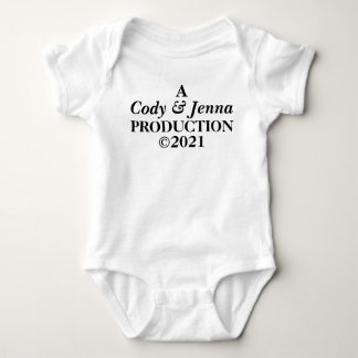 Customizable Personalized Production Newborn Baby Bodysuit