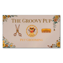 Customizable Pet Care Professional Card