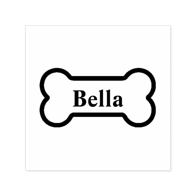 Customizable Pet Dog Name Stamp (Design)