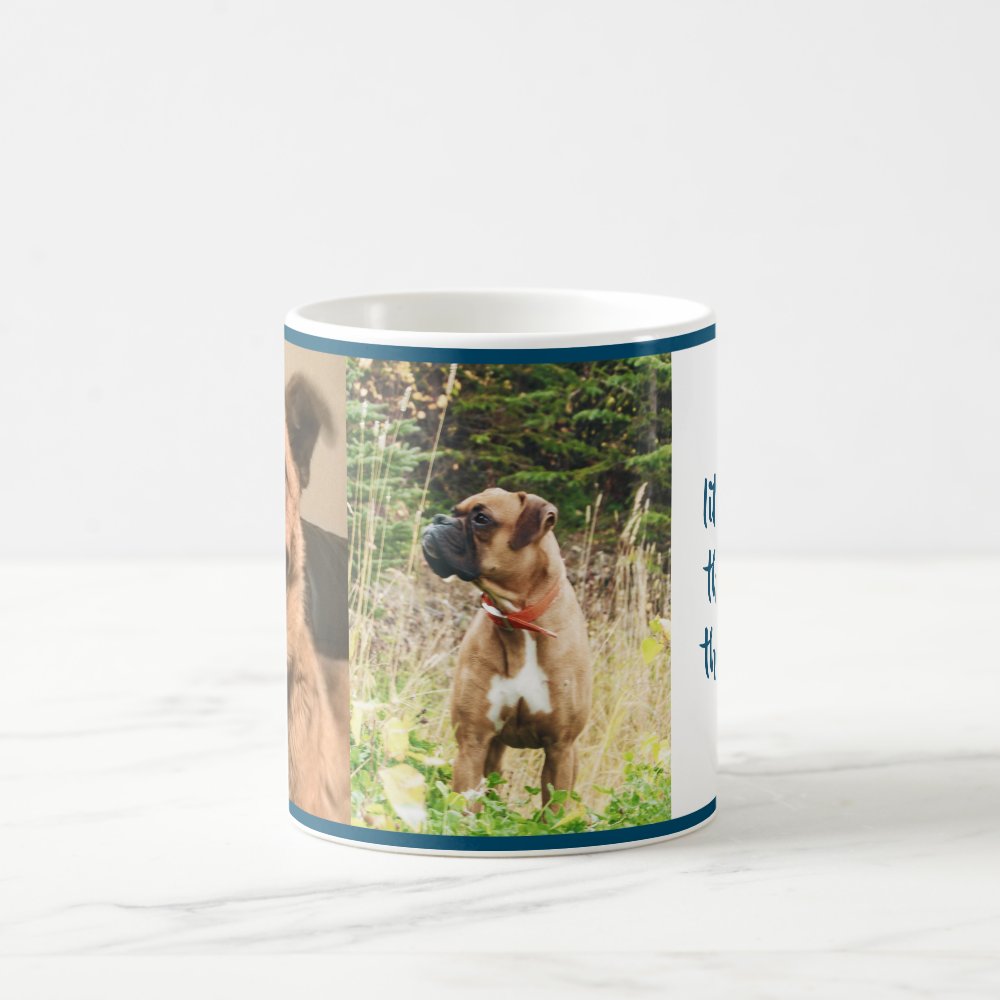 Discover Customizable Pet morphing mug