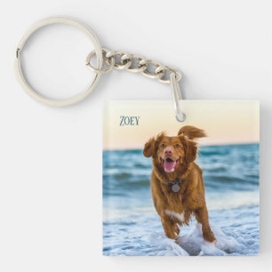 Customizable Pet Photo Gift Pet Parents Dog Moms  Keychain