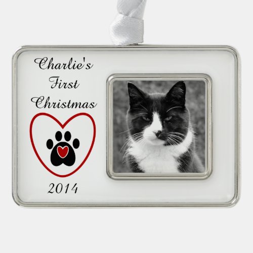 Customizable Pets First Christmas Ornament