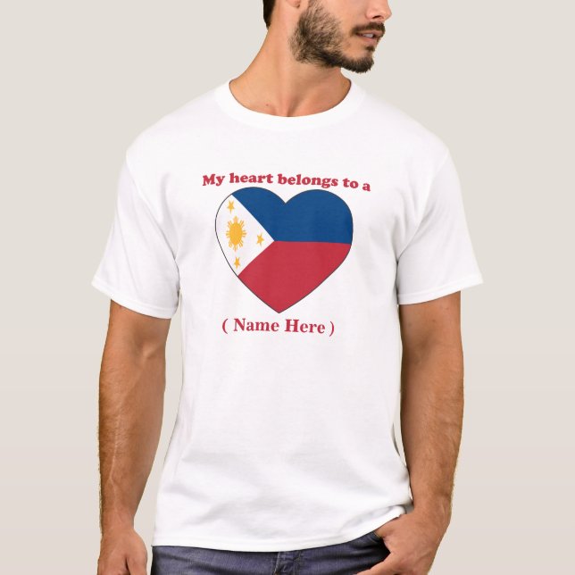 Customizable Philippines T-shirt (Front)