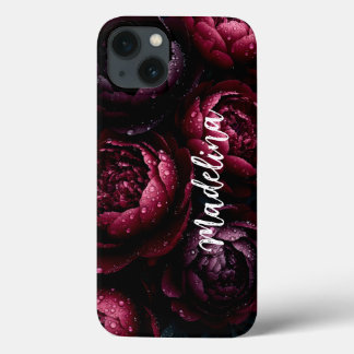 Customizable phone case single color add your name