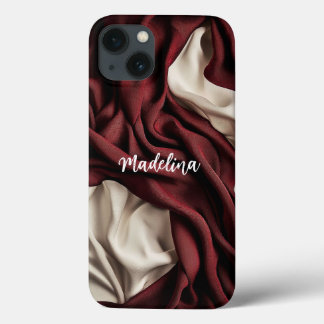 Customizable phone case single color add your name
