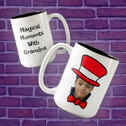 Customizable Photo Booth Top Hat Mug