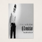 Customizable Photo Card for DJs, Bands, Musicians