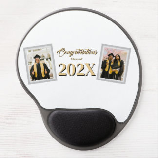 Customizable Photo Class of 202X Graduation Gel Mouse Pad