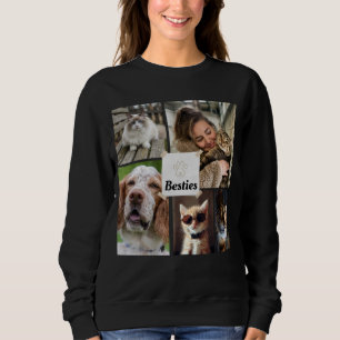 Customizable Photo Collage For Pet Lovers Sweatshirt