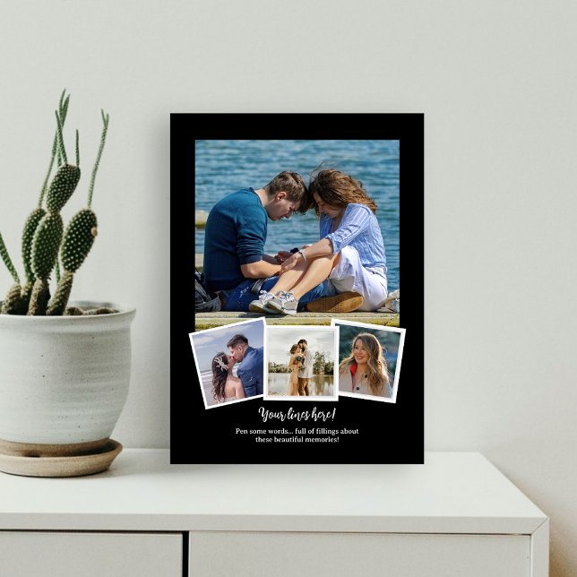 Customizable Photo for Couple or Family |  Plaque (custom photo frames, wooden photo frames, girlfriend gift best couple gift, husband gifts, wife gift)