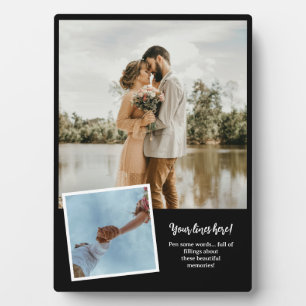 Customizable Photo for Couple or Family Plaque
