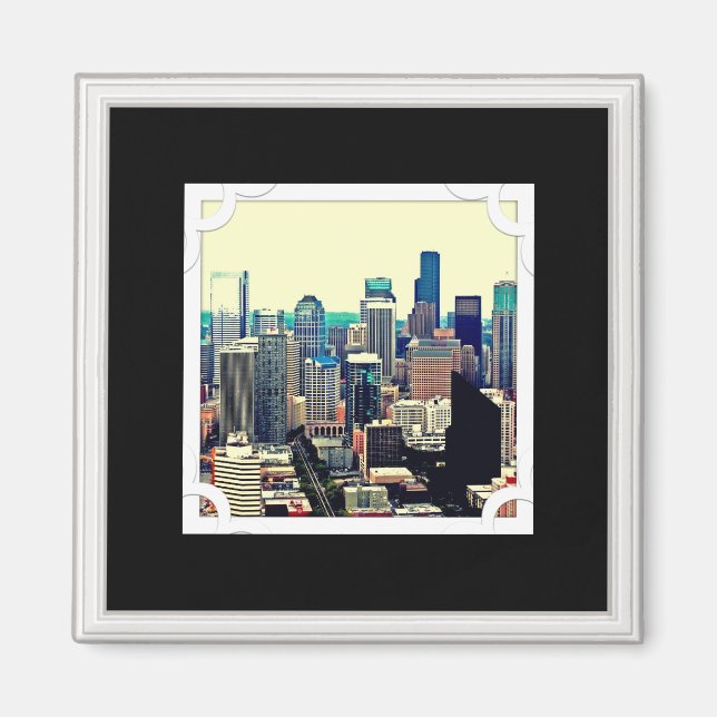 Customizable Photo Frame Magnet (Front)