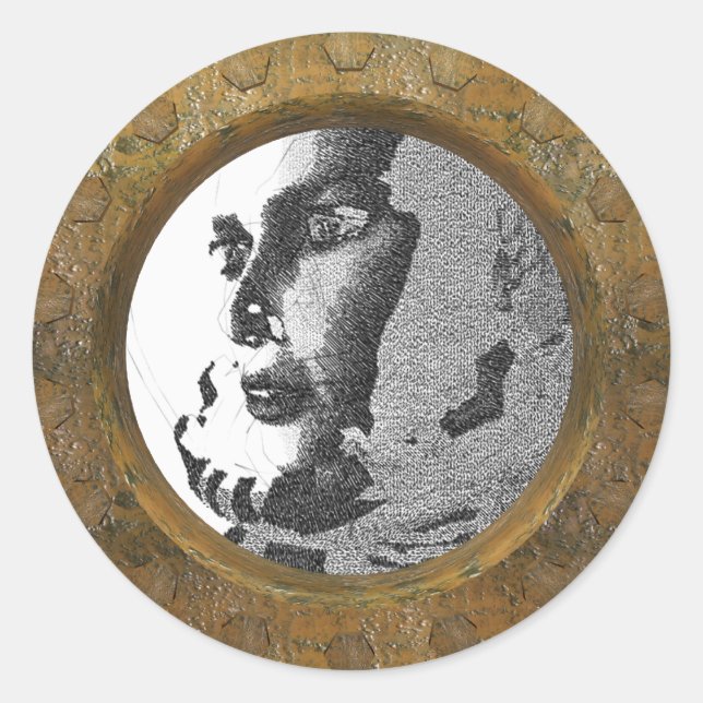 customizable photo frame sticker (Front)