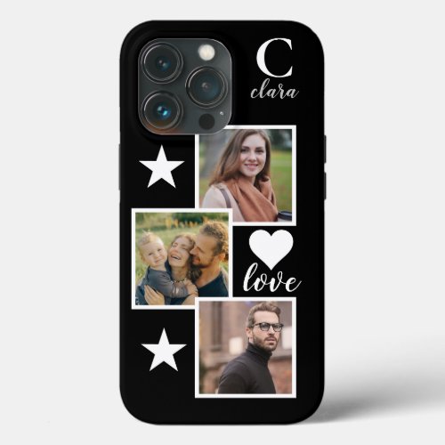 Customizable Photo Grid Simple Design iPhone 13 Pro Case